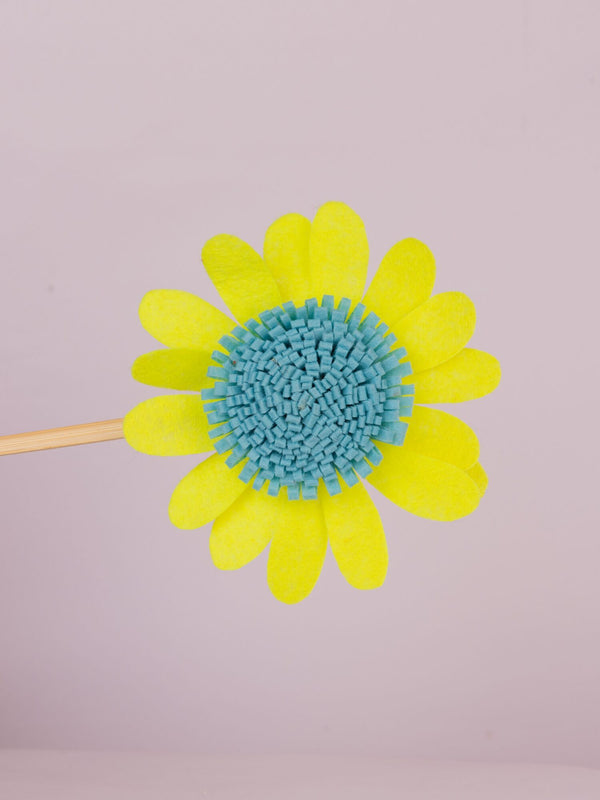 Forever Sunflower Wool-Felt Plant Stake by Modus & Mood