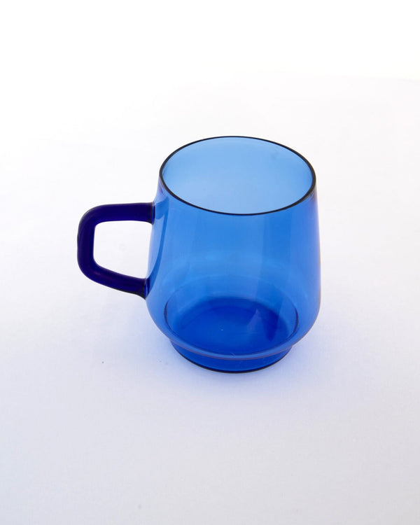 Stackable Glass Mug - Cobalt Blue - view 3 of 5