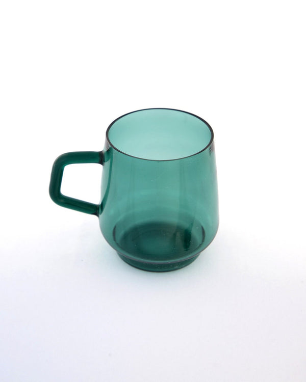Stackable Glass Mug - Forest Green - view 3 of 5