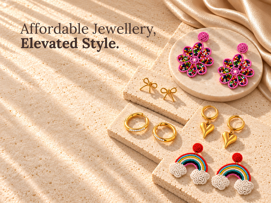 Imitation Jewellery Under ₹1,000: Gold-Tone Everyday and Beaded Statement