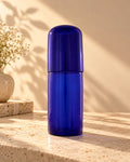 Bedside Glass Carafe & Tumbler Set - Cobalt Blue
