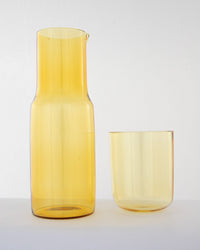Bedside Glass Carafe & Tumbler Set - Honey - view 2 of 3