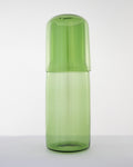Bedside Glass Carafe & Tumbler Set - Lime Green