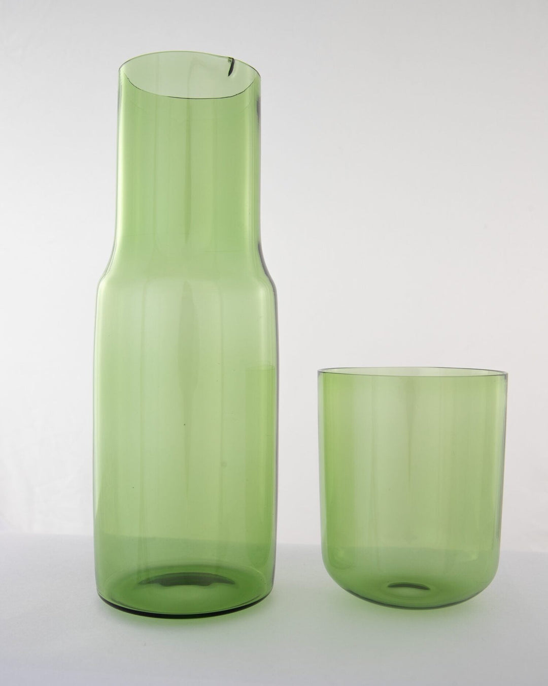 Bedside Glass Carafe & Tumbler Set - Lime Green - view 2 of 3