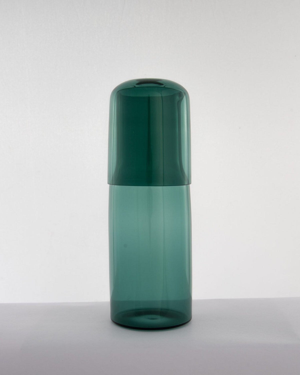Bedside Glass Carafe & Tumbler Set - Teal - view 2 of 4