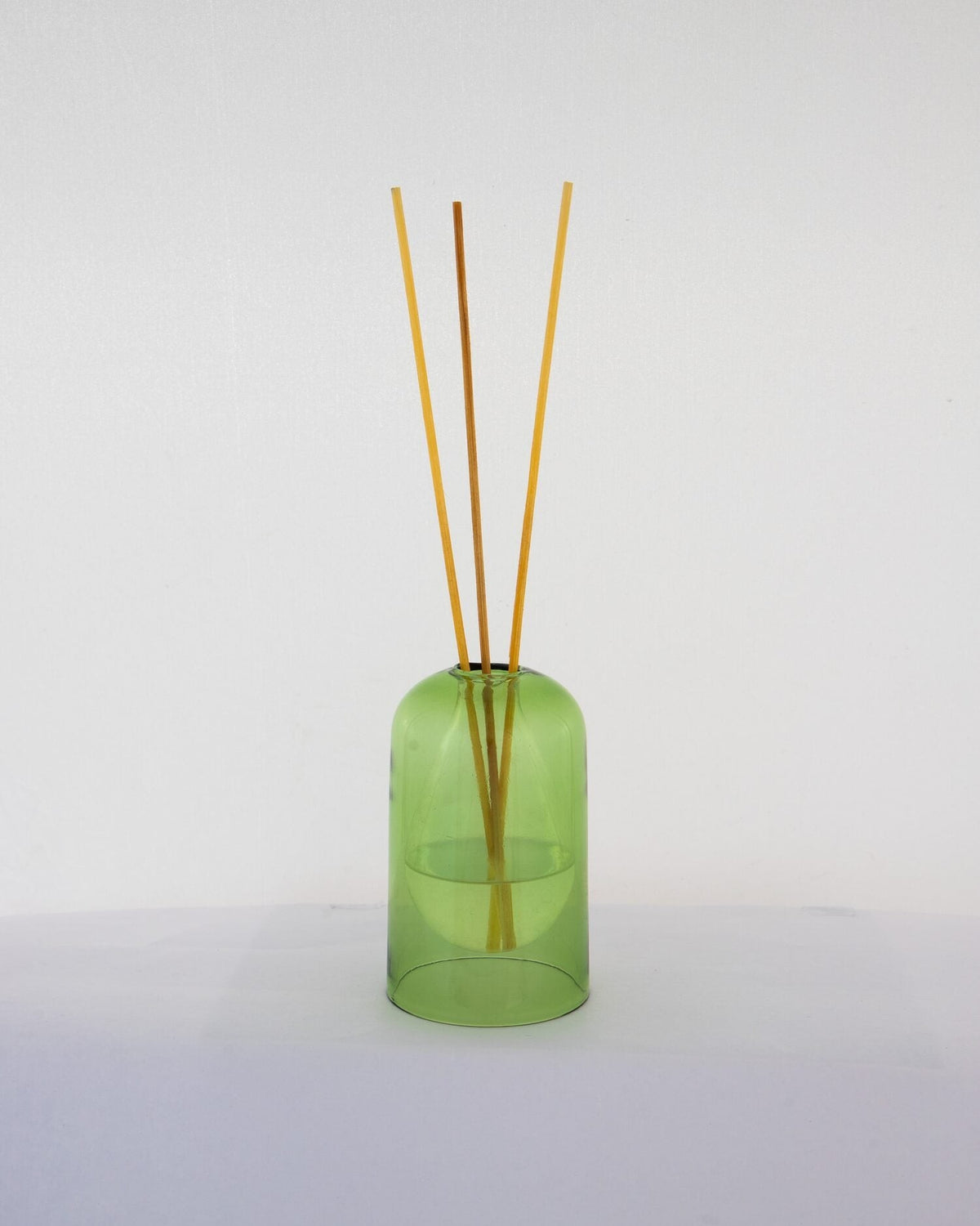 Bell Jar Glass Reed Diffuser Bottle - Green - view 2 of 5