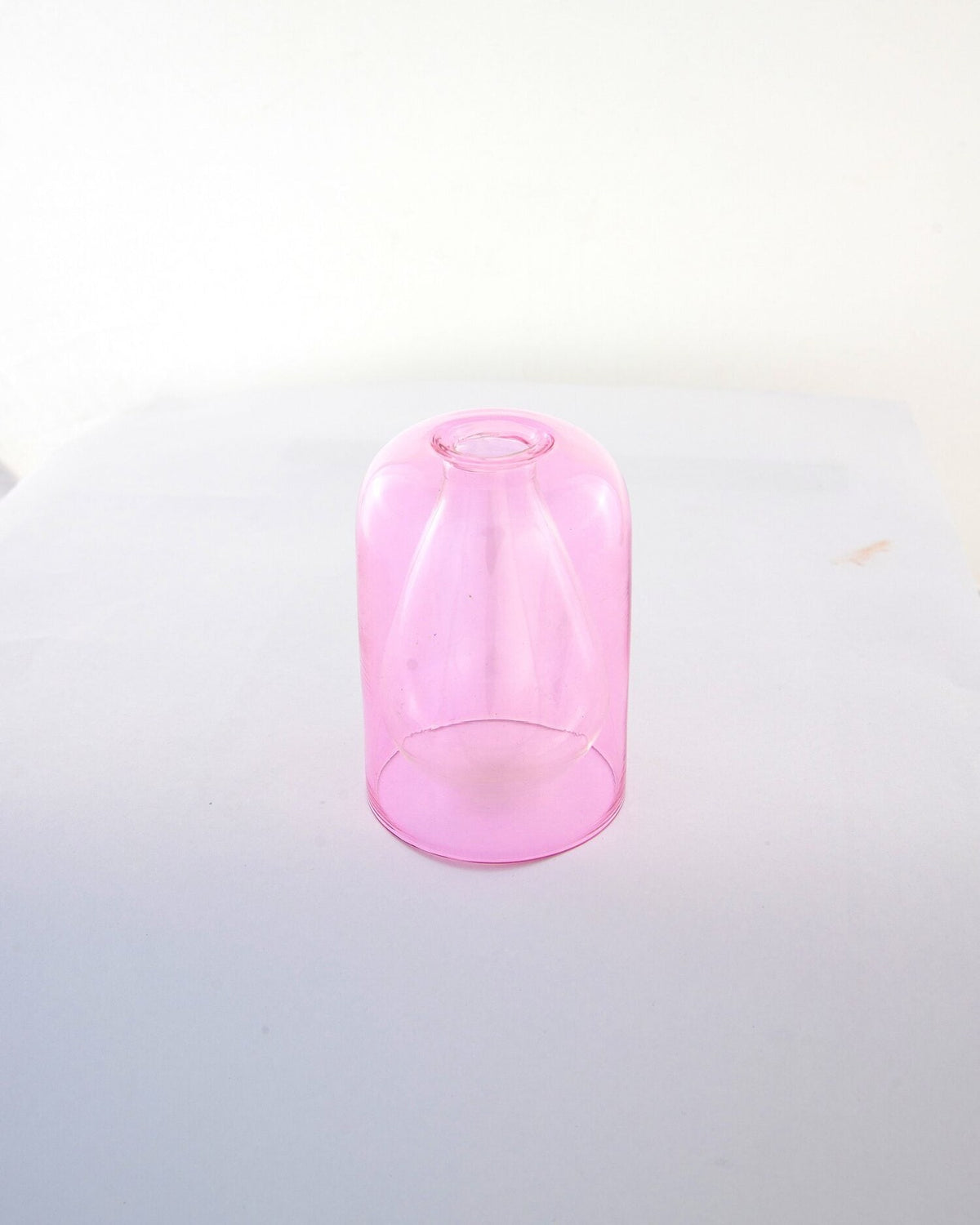 Bell Jar Glass Reed Diffuser Bottle - Rose Pink - view 4 of 5