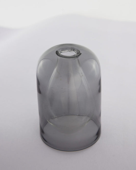 Bell Jar Glass Reed Diffuser Bottle - Smoke Grey - view 3 of 4