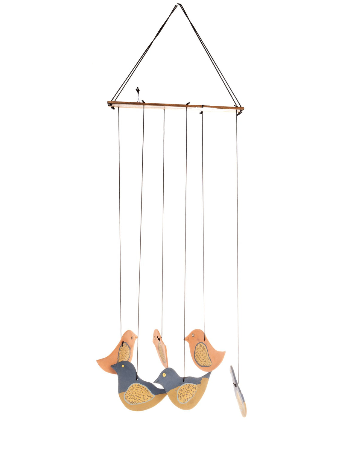 Bird Nerikomi Ceramic Wind Chime - Multicolour - view 3 of 4