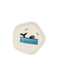 Blue Dolphin Hand-Painted Ceramic Trinket Dish