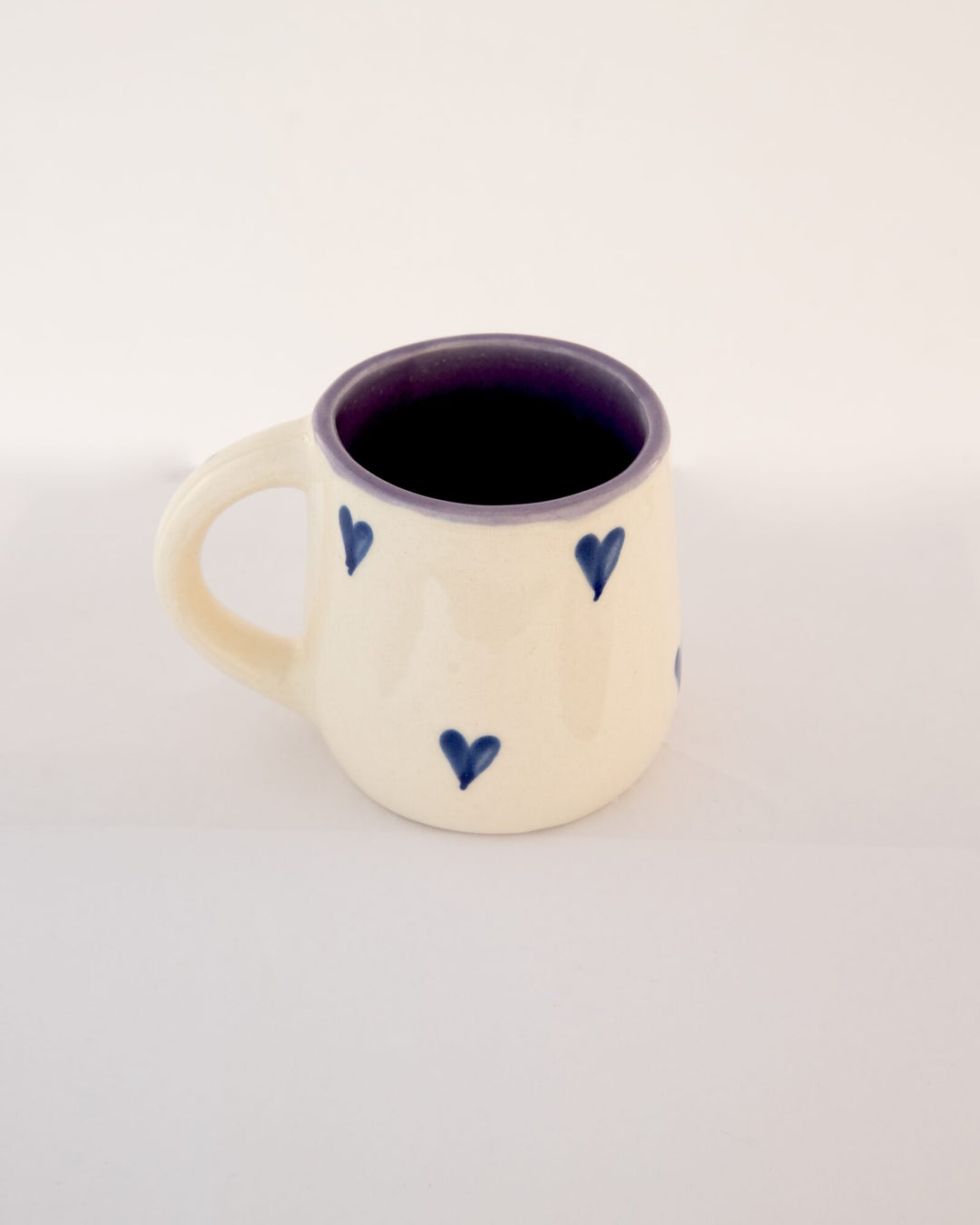 Blue Heart Hand-Painted Ceramic Mug - view 3 of 3