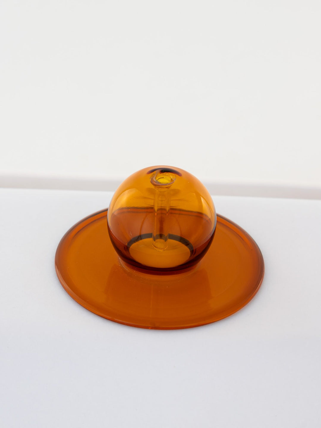 Sun Orb Amber Glass - Incense Stick Stand - view 2 of 3