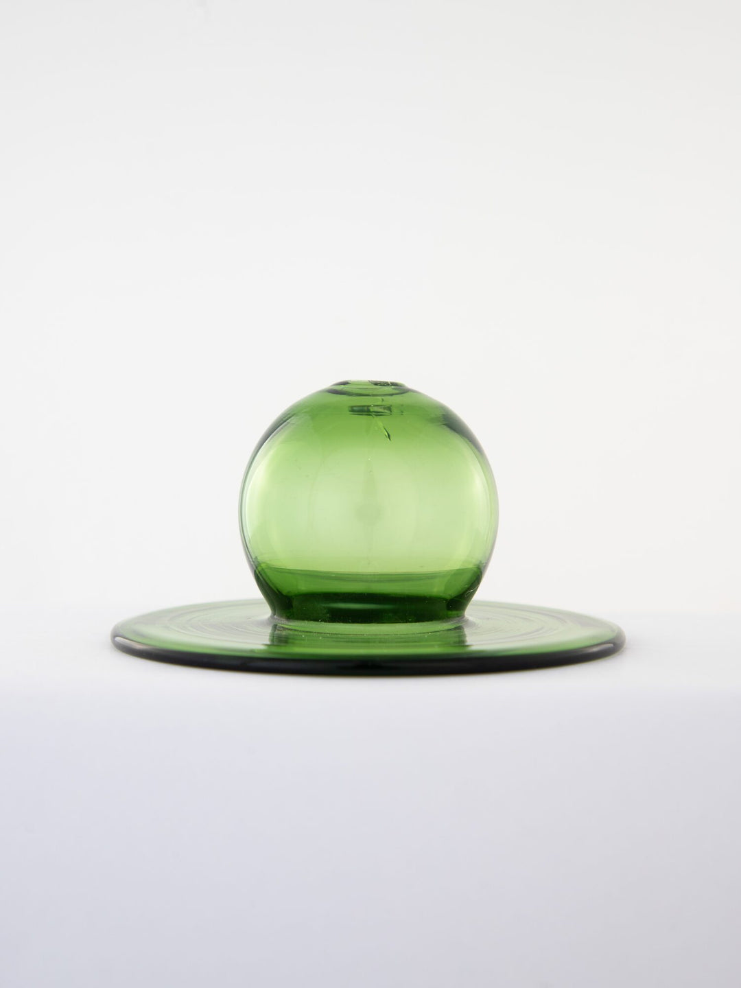 Sun Orb Green Glass - Incense Stick Stand by Modus & Mood