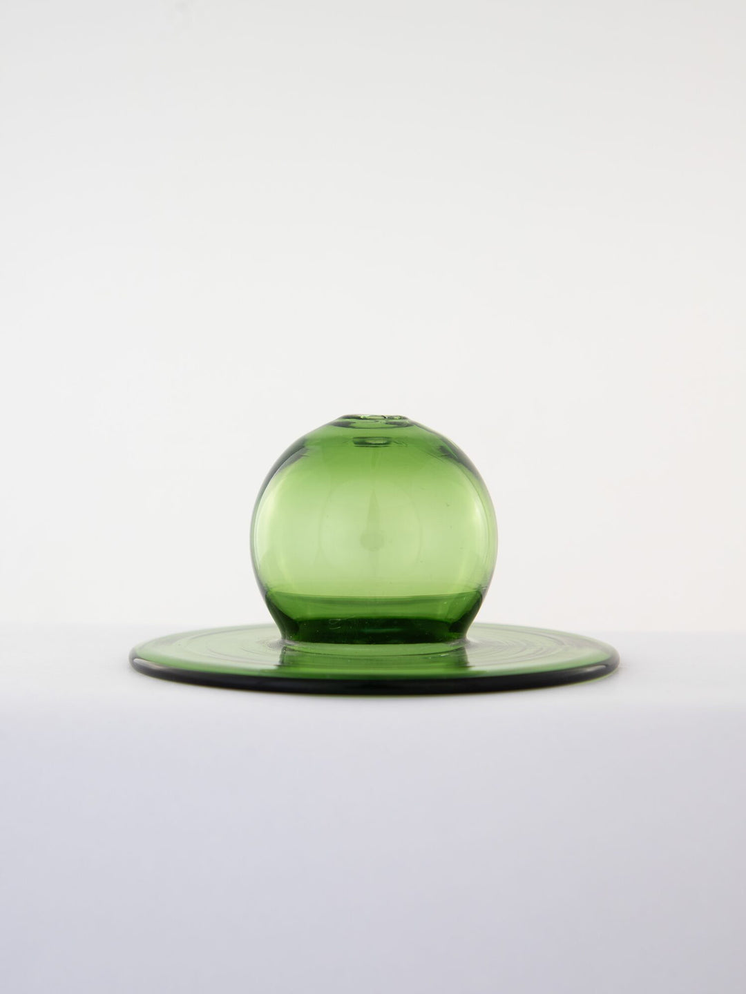 Sun Orb Green Glass - Incense Stick Stand - view 2 of 4