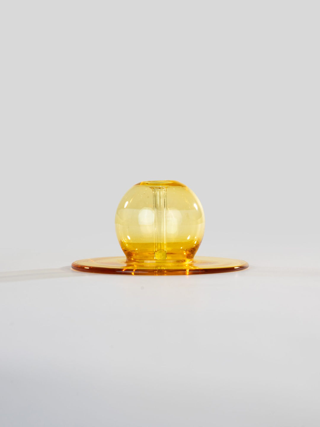 Sun Orb Yellow Glass - Incense Stick Stand by Modus & Mood