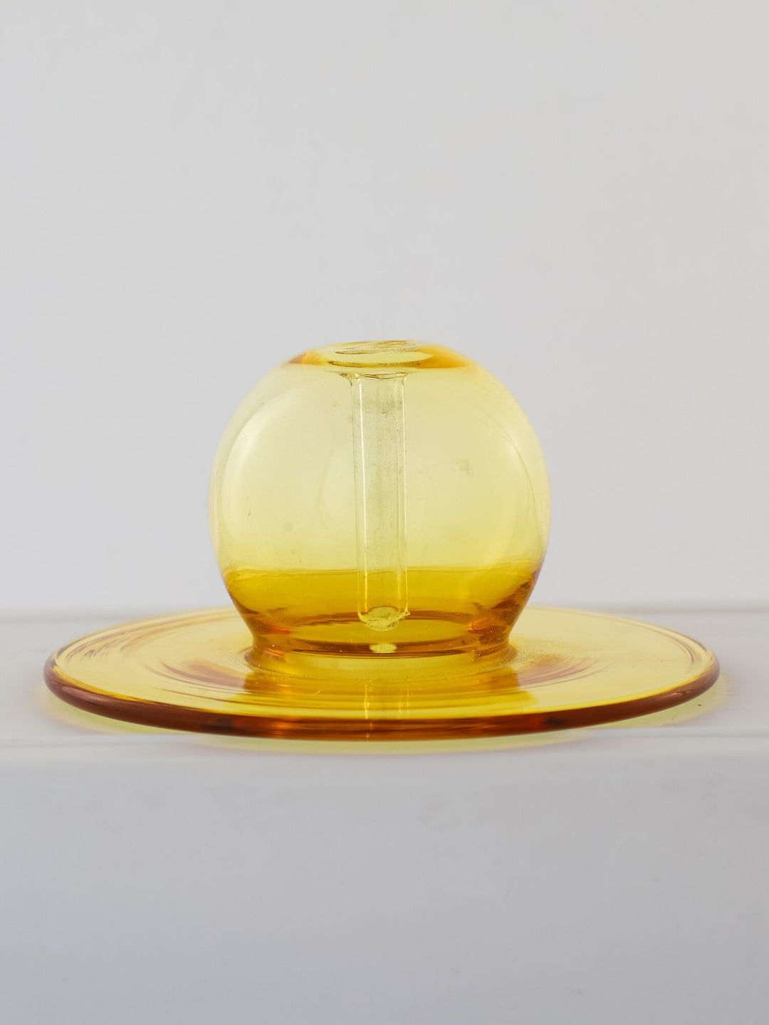 Sun Orb Yellow Glass - Incense Stick Stand - view 2 of 6