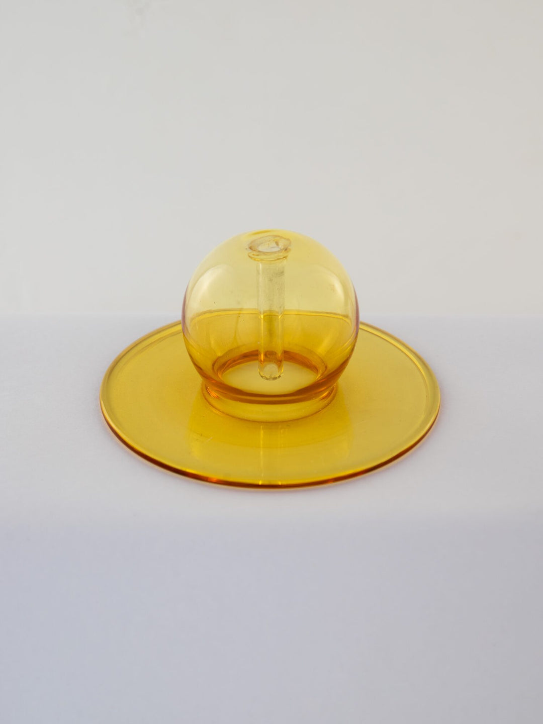 Sun Orb Yellow Glass - Incense Stick Stand - view 5 of 6