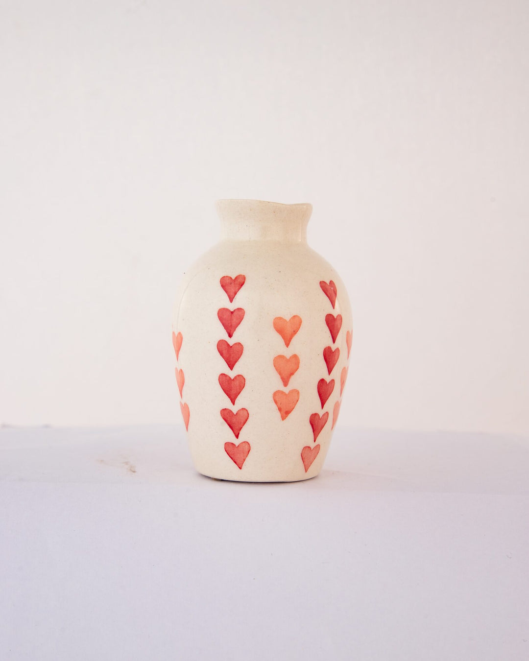Dil Se Red Heart Ceramic Bud Vase by Modus & Mood