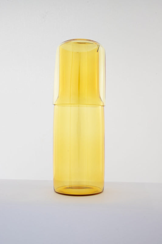 Bedside Glass Carafe & Tumbler Set - Honey by Modus & Mood