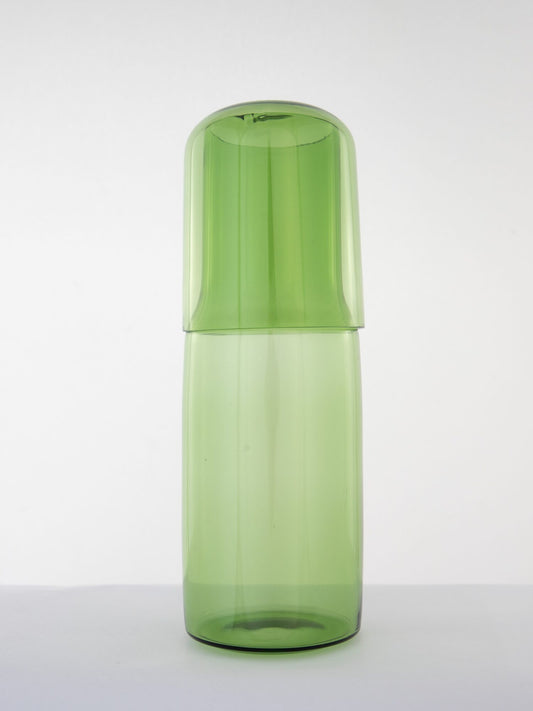 Bedside Glass Carafe & Tumbler Set - Lime Green by Modus & Mood