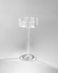 Clarity Scallop Stemmed Glass - view 3 of 4