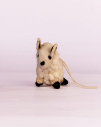 Cloud Fleece Wool-Felt Sheep Figurine by Modus & Mood