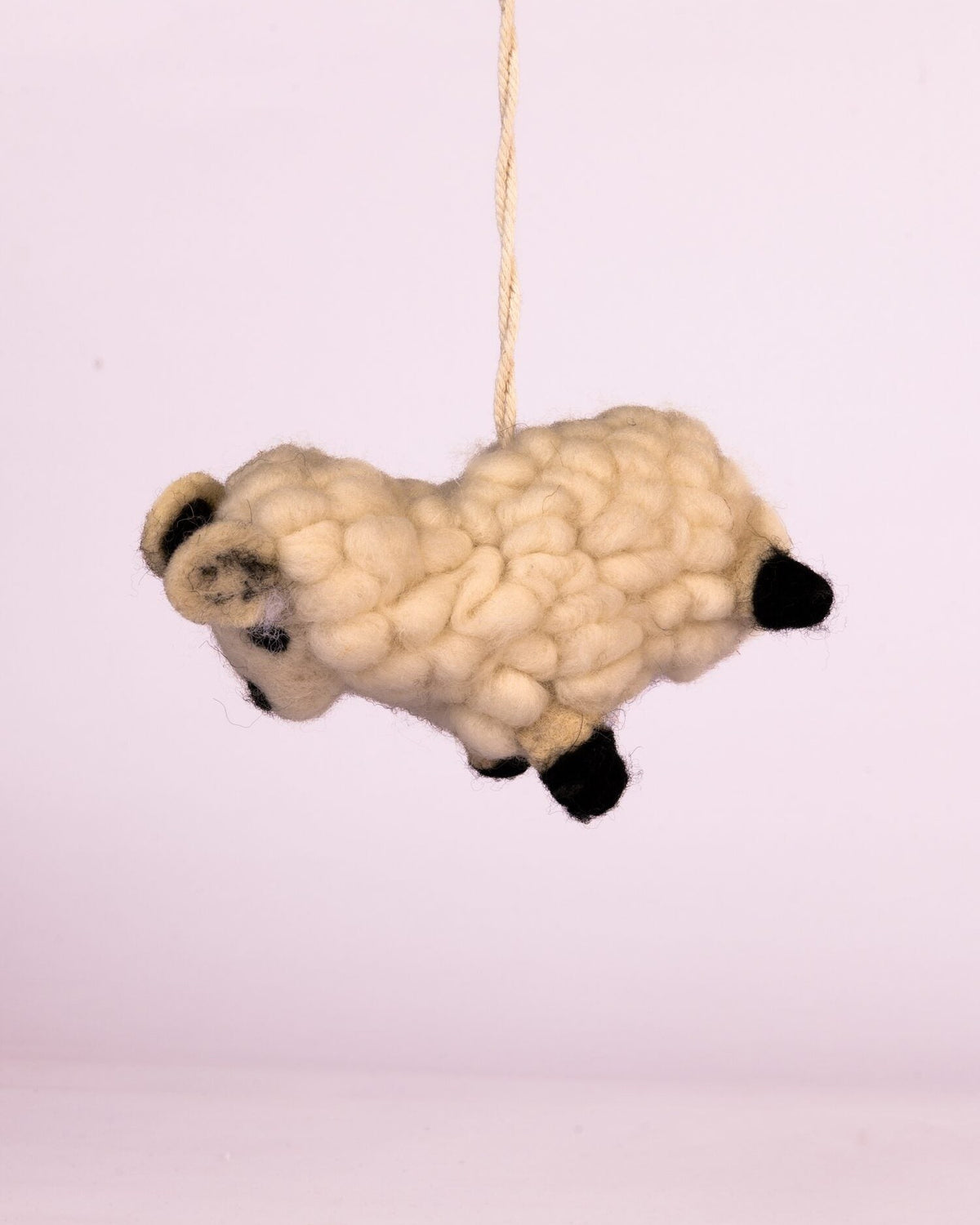 Cloud Fleece Wool-Felt Sheep Figurine - view 2 of 3