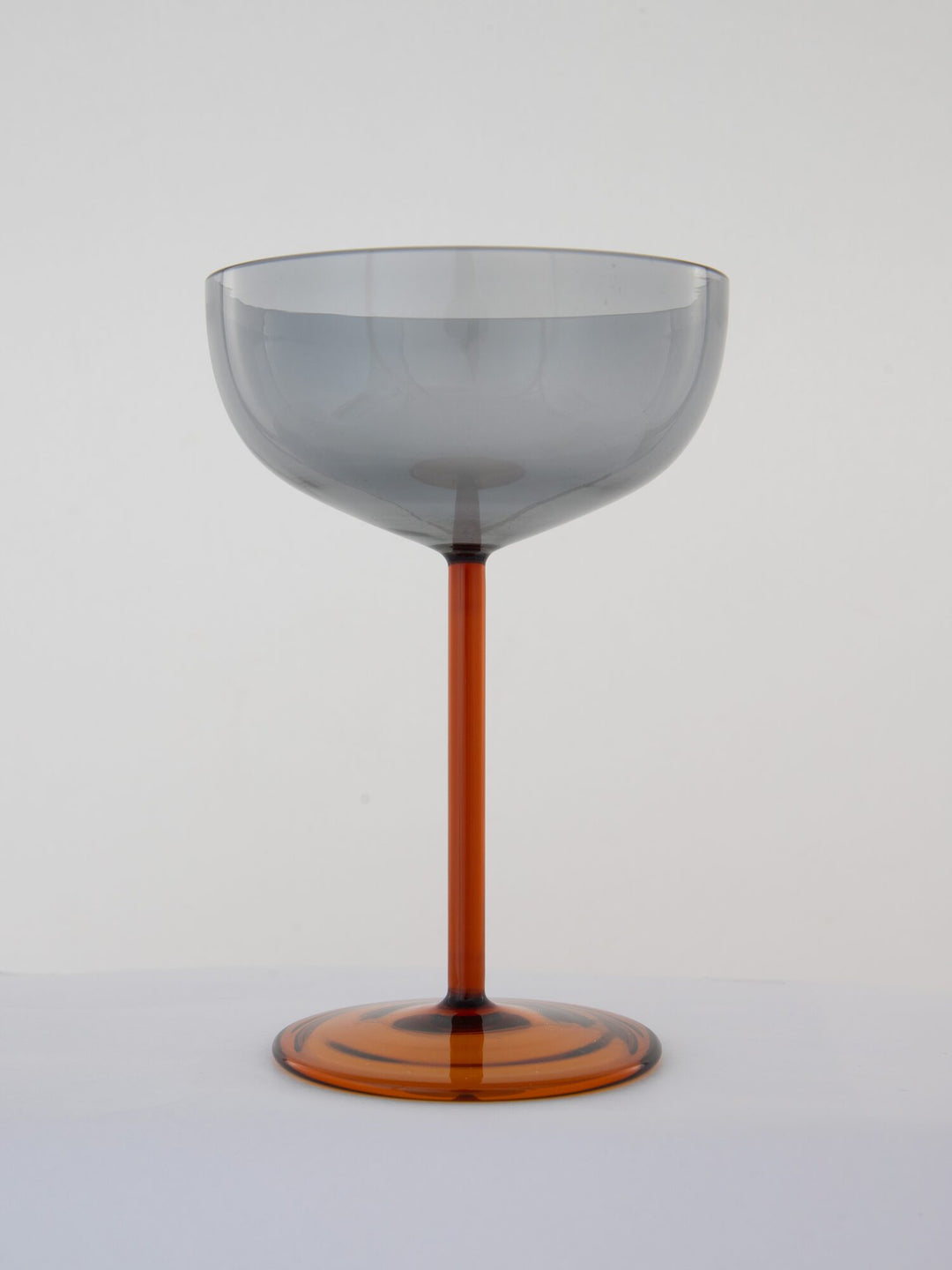 Two-Tone Coupe Cocktail Glass - Ash & Amber - view 2 of 4