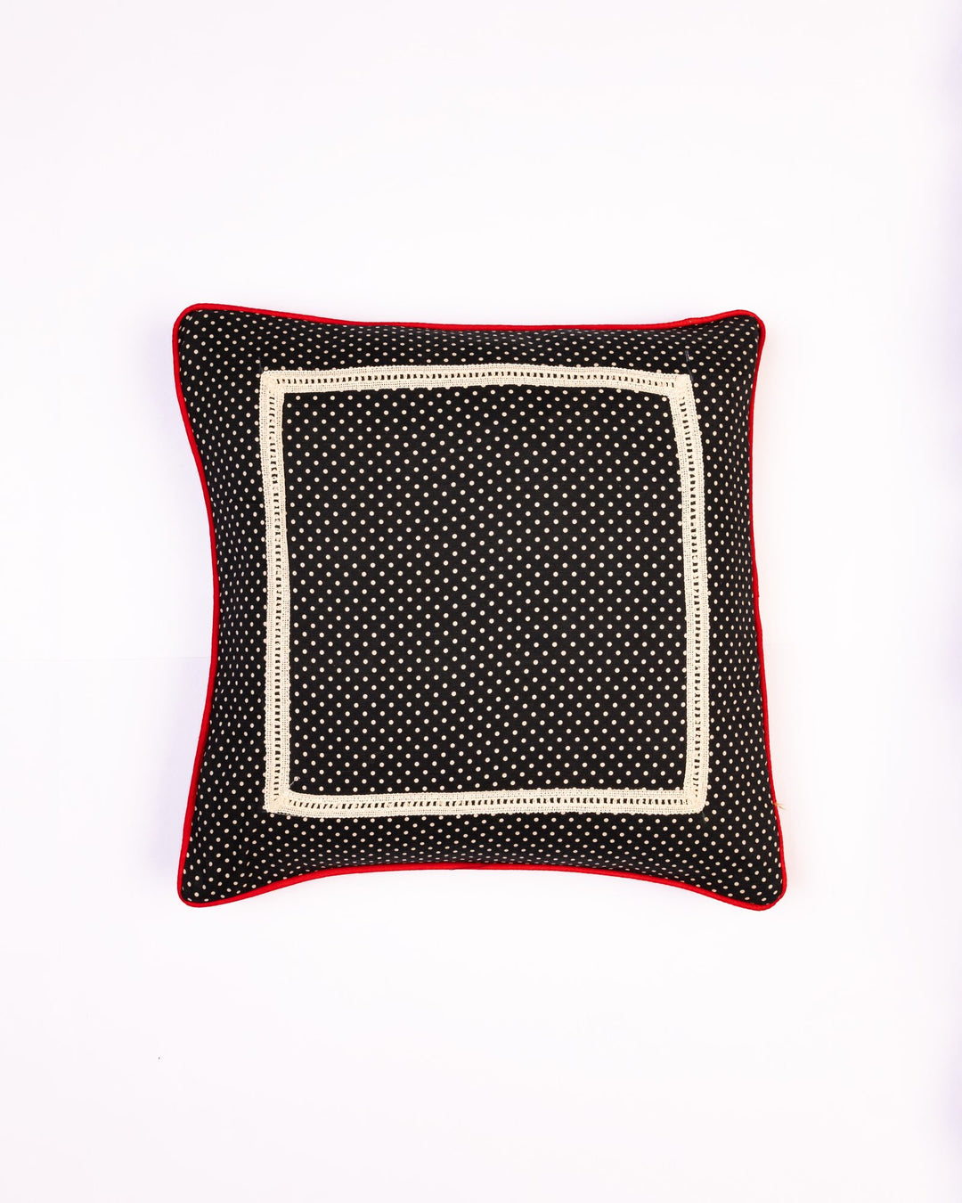 Dotted Cotton Cushion Cover - Charcoal by Modus & Mood