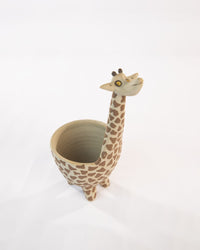 Dappled Giraffe Nerikomi Ceramic Planter - view 2 of 7
