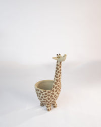 Dappled Giraffe Nerikomi Ceramic Planter - view 7 of 7
