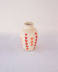 Dil Se Red Heart Ceramic Bud Vase - view 2 of 3