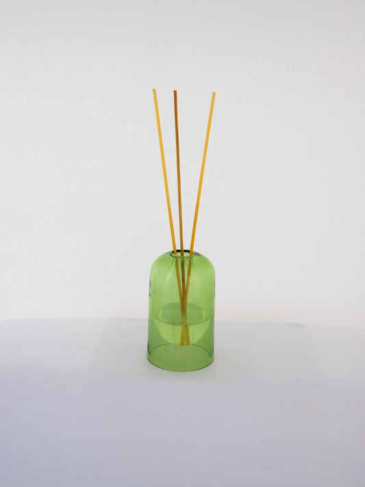 Bell Jar Glass Reed Diffuser Bottle - Green - view 2 of 4