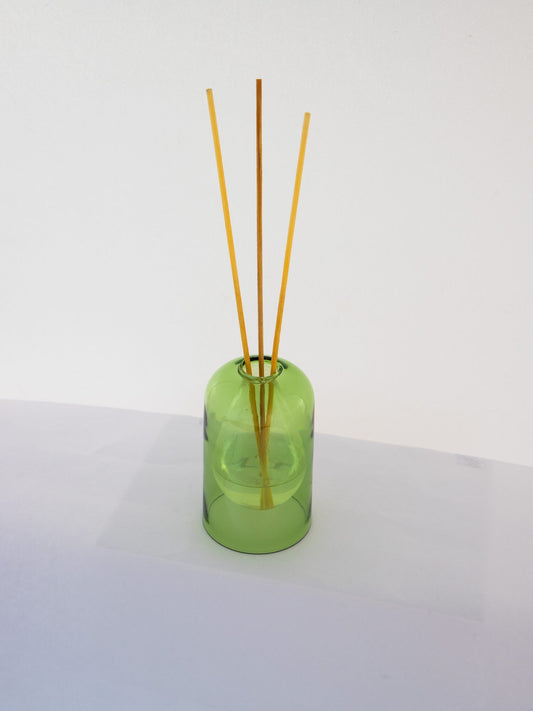 Bell Jar Glass Reed Diffuser Bottle - Green - view 4 of 4