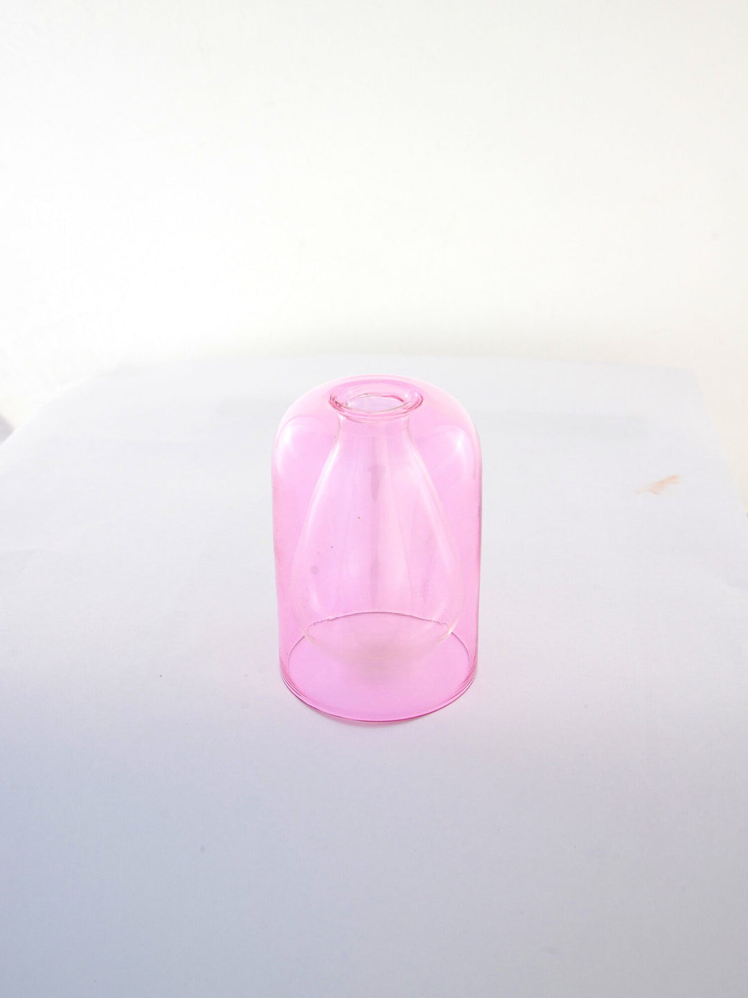Bell Jar Glass Reed Diffuser Bottle - Rose Pink - view 2 of 3
