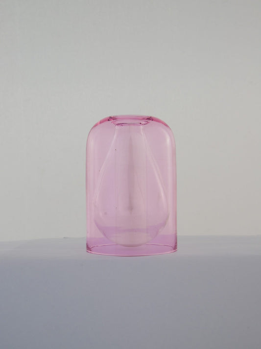 Bell Jar Glass Reed Diffuser Bottle - Rose Pink - view 3 of 3