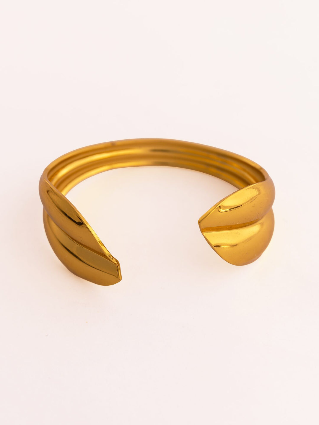 Double-Band Anti-Tarnish Cuff Bracelet by Modus & Mood