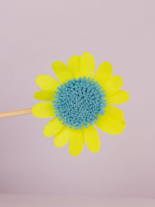 Forever Sunflower Wool-Felt Plant Stake by Modus & Mood