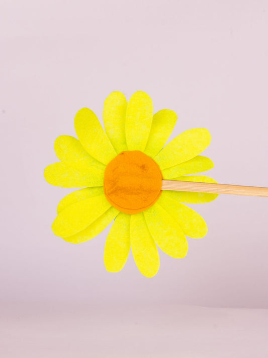 Forever Sunflower Wool-Felt Plant Stake - view 2 of 2
