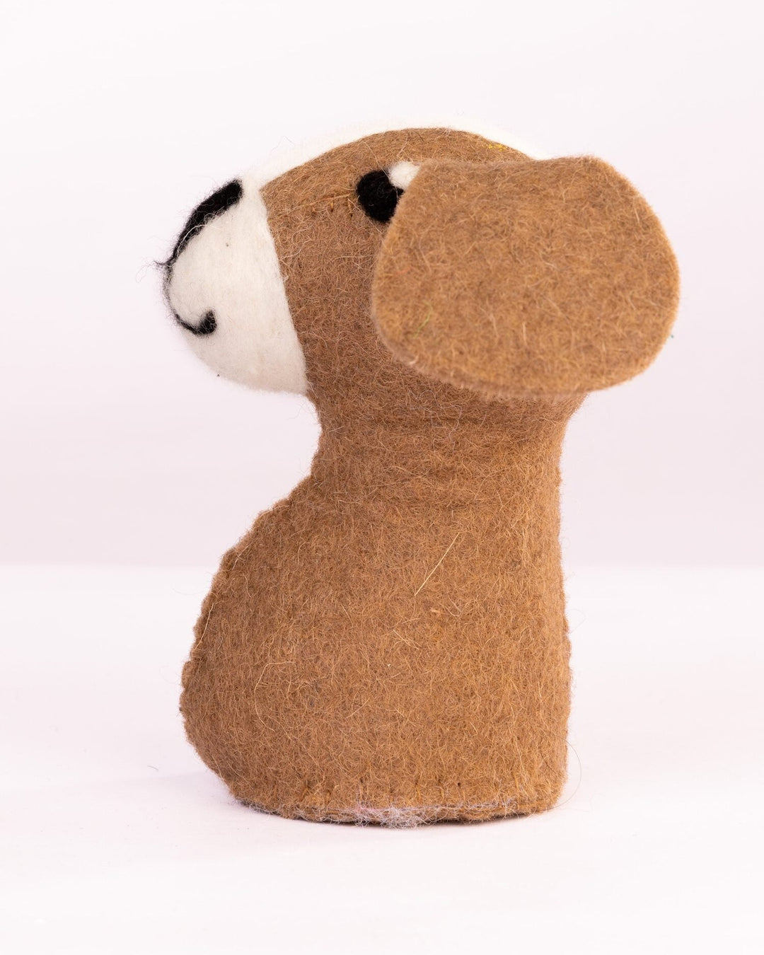 Floppy-Eared Wool-Felt Dog Figurine - view 3 of 3