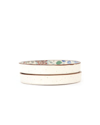 Floral Ceramic Coaster Pair - Blue Meadow - view 2 of 4