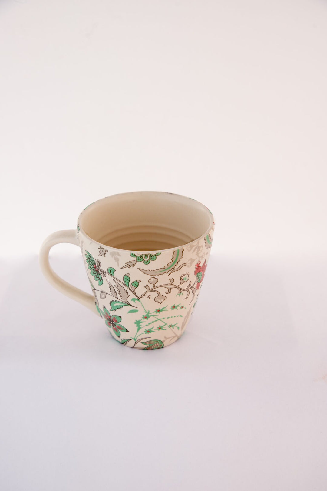 Sage Rose Floral Hand-Painted Ceramic Mug - view 3 of 3
