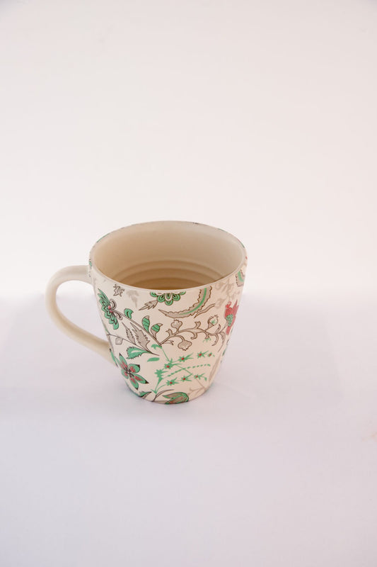 Sage Rose Floral Hand-Painted Ceramic Mug - view 3 of 3