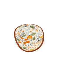 Floral Oval Snacks Plate - Marigold - view 2 of 3