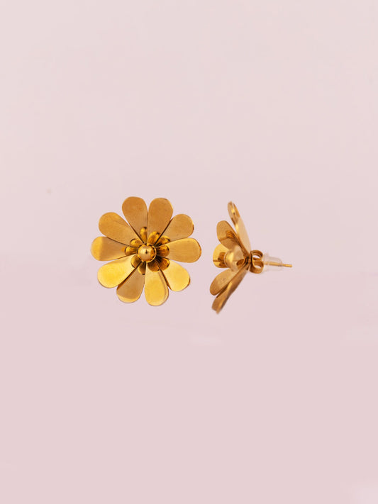 Mini Flower Anti-Tarnish Stud Earrings by Modus & Mood
