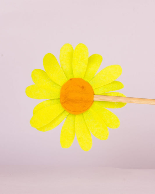 Forever Sunflower Wool-Felt Plant Stake - view 2 of 2