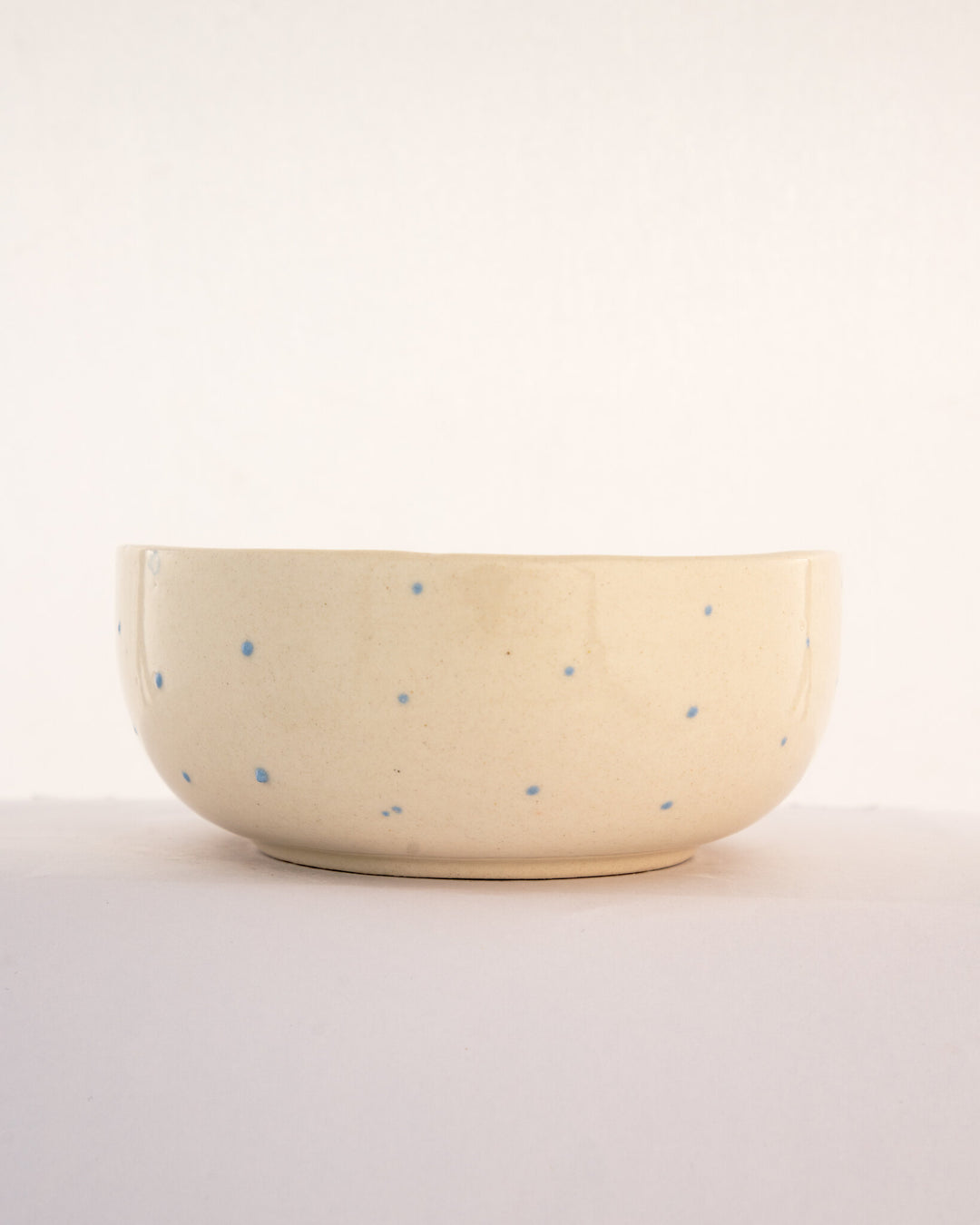 Sculpted Bow Ceramic Bowl - Blue - view 4 of 4