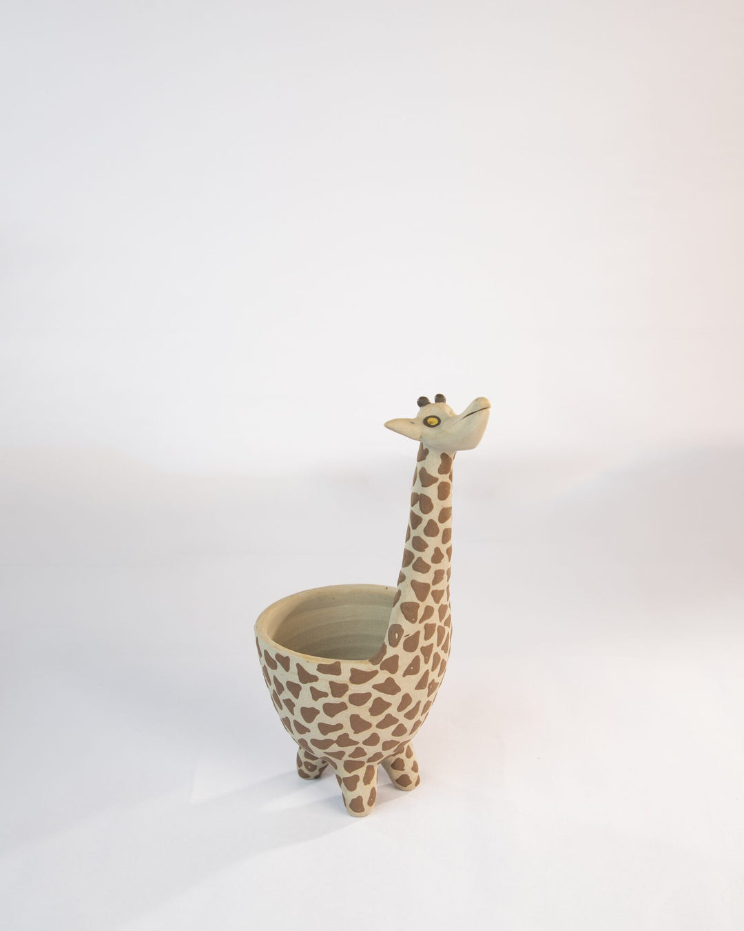 Dappled Giraffe Nerikomi Ceramic Planter - view 6 of 6