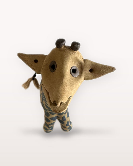 Lambu Giraffe Nerikomi Ceramic Figurine - view 2 of 5