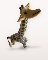 Lambu Giraffe Nerikomi Ceramic Figurine - view 3 of 5